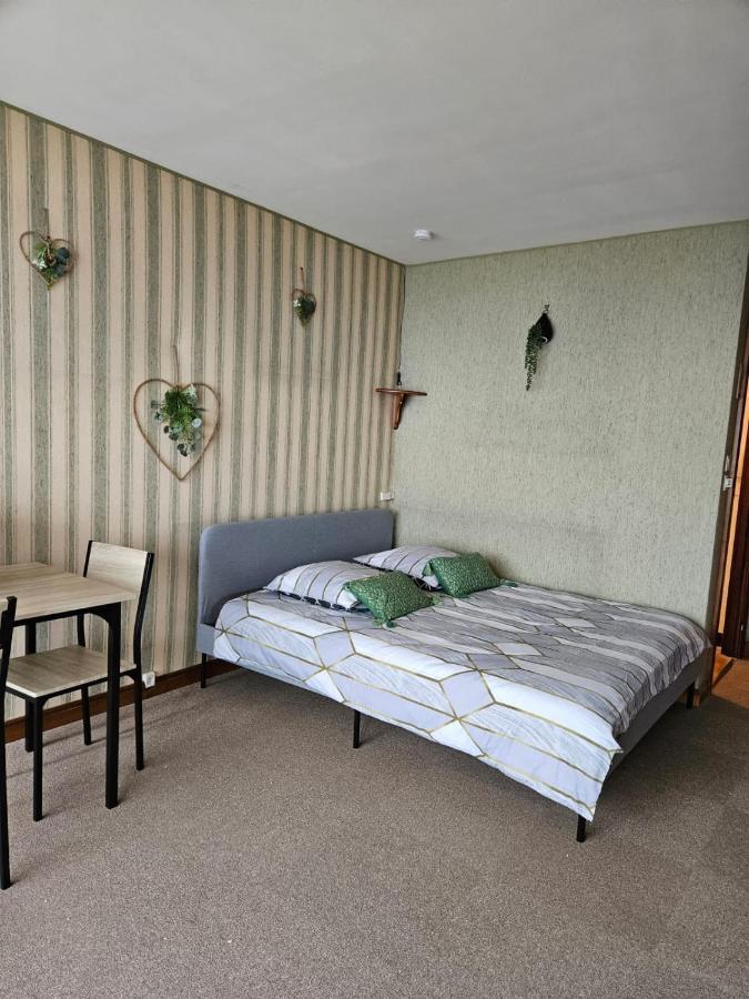 Le Panorama Studio Prive Avec Vue Magnifique Turckheim Trois Epis Exterior foto
